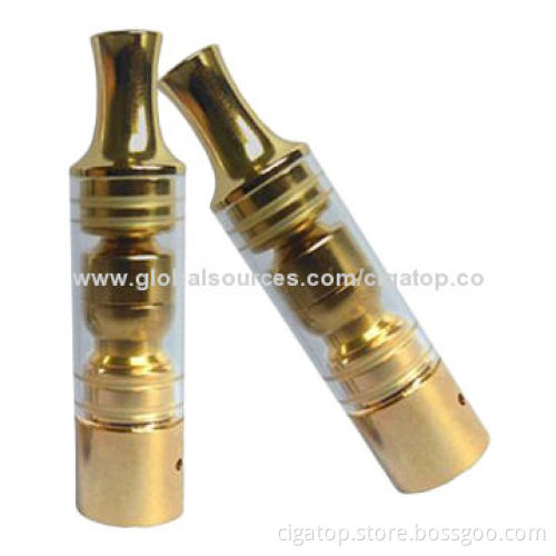 2014 Popular Detachable Wax Golden Tank E cigarettes, Vaporizer Gax for Wax, 60mm Length